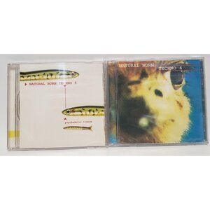 Natural Born Techno 5 and 6 CD's Elysium Bulbawee Yellow Cake Unit Moebius